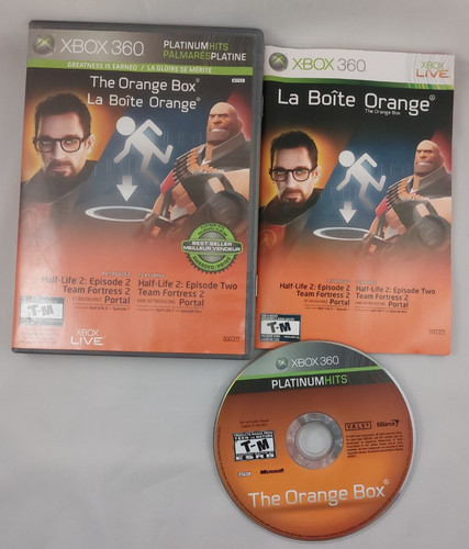The orange box microsoft xbox - the,
