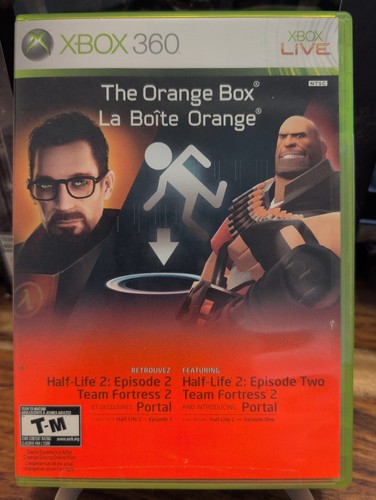 The orange box xbox - box, (xbox