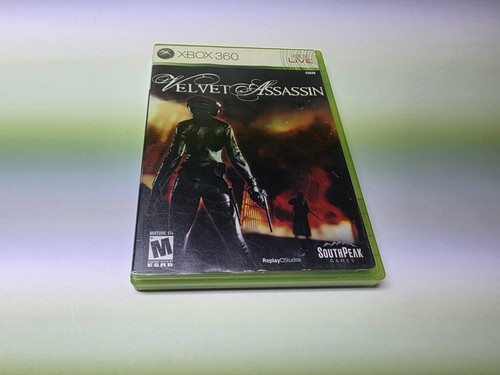Velvet assassin xbox 360 box - velvet,