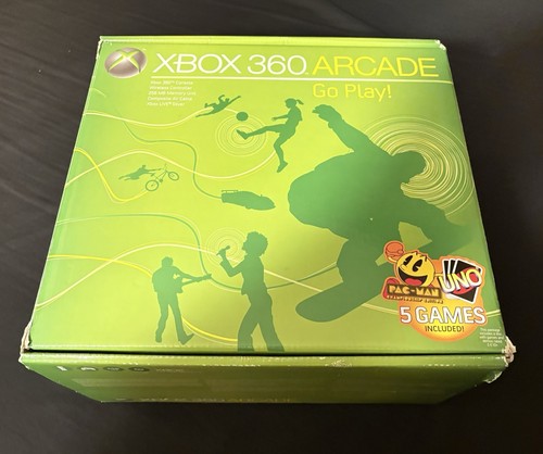 Xbox 360 arcade - xbox, scatola