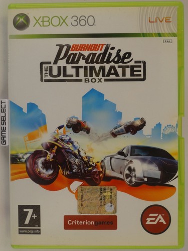 Burnout paradise ultimate - ultimate, box