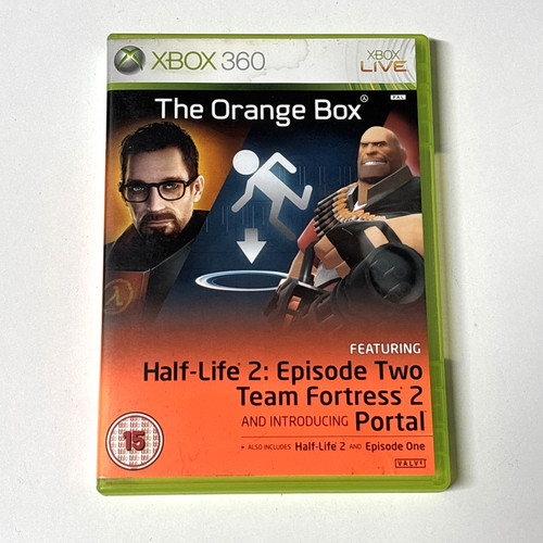 Xbox 360 the orange - 360, box