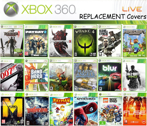 Xbox 360 gioco cover - gioco, solo