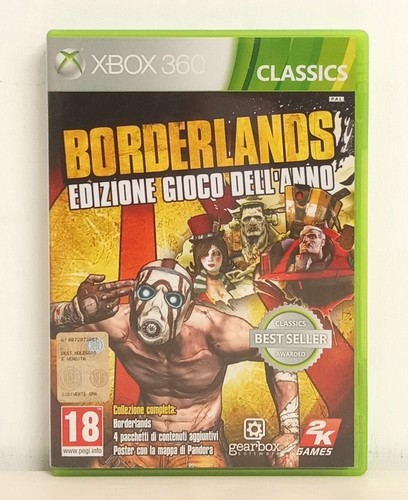 Borderlands goty xbox 360 - borderlands,