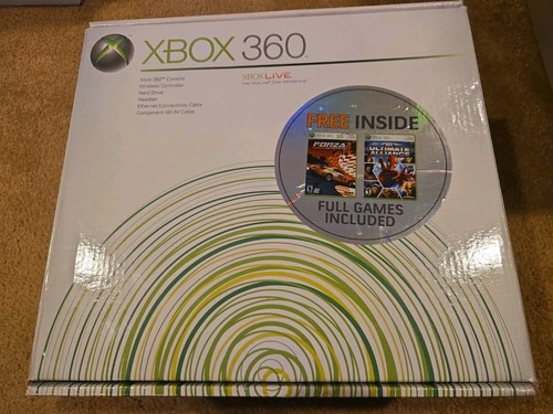 Xbox 360 console box forza - xbox,