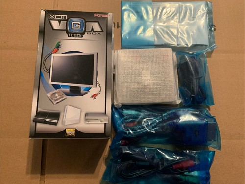 Xcm 1080p vga box - per, wii